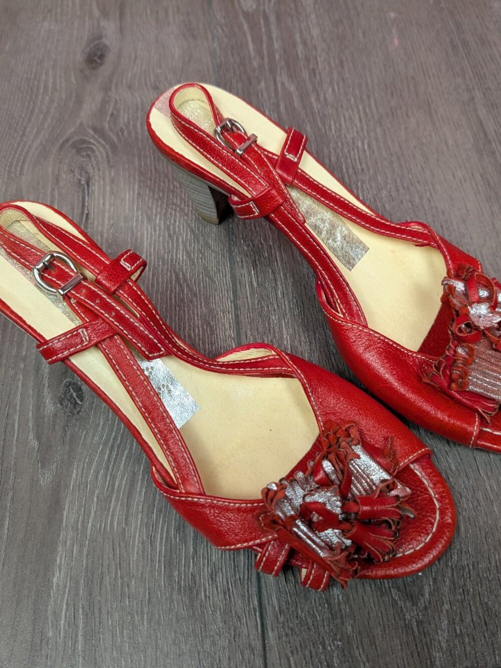 Hispanita red heels